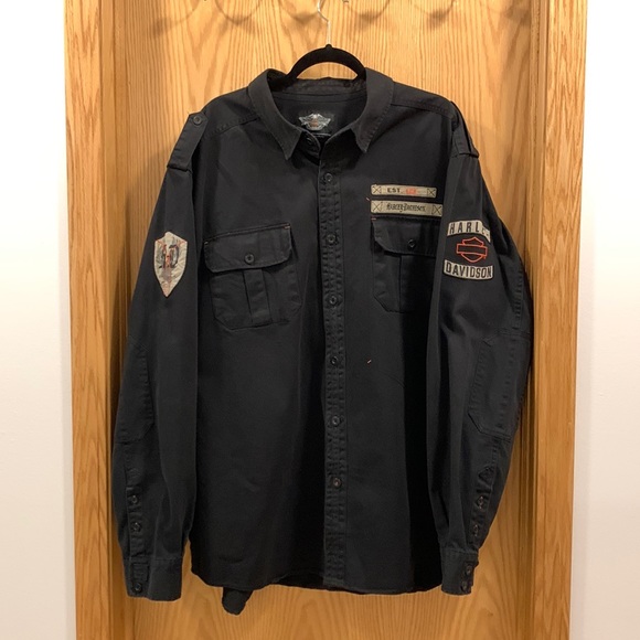Harley-Davidson Other - 3XL Harley Davidson Men’s button down Long Sleeve shirt